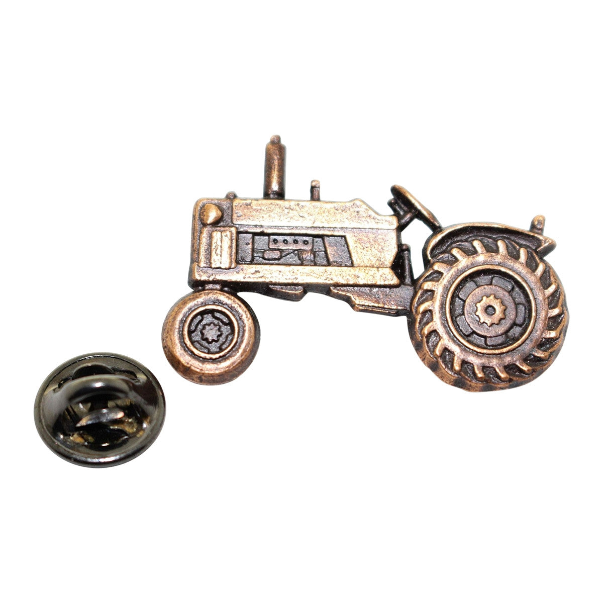 Tractor Pin ~ Antiqued Copper ~ Lapel Pin ~ Sarah's Treats & Treasures